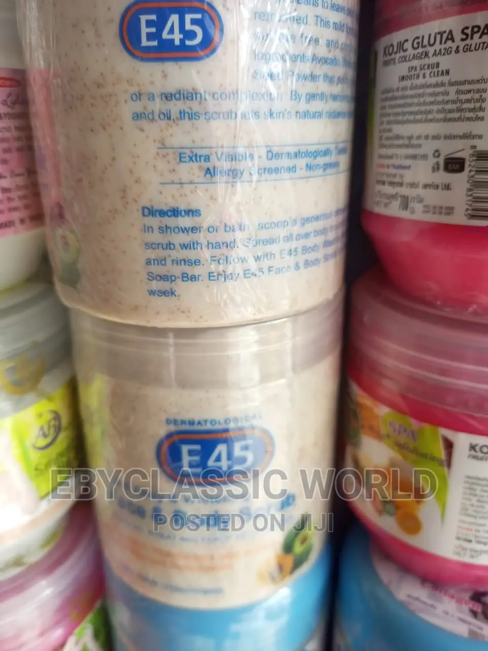 E45 Face and Body Scrub