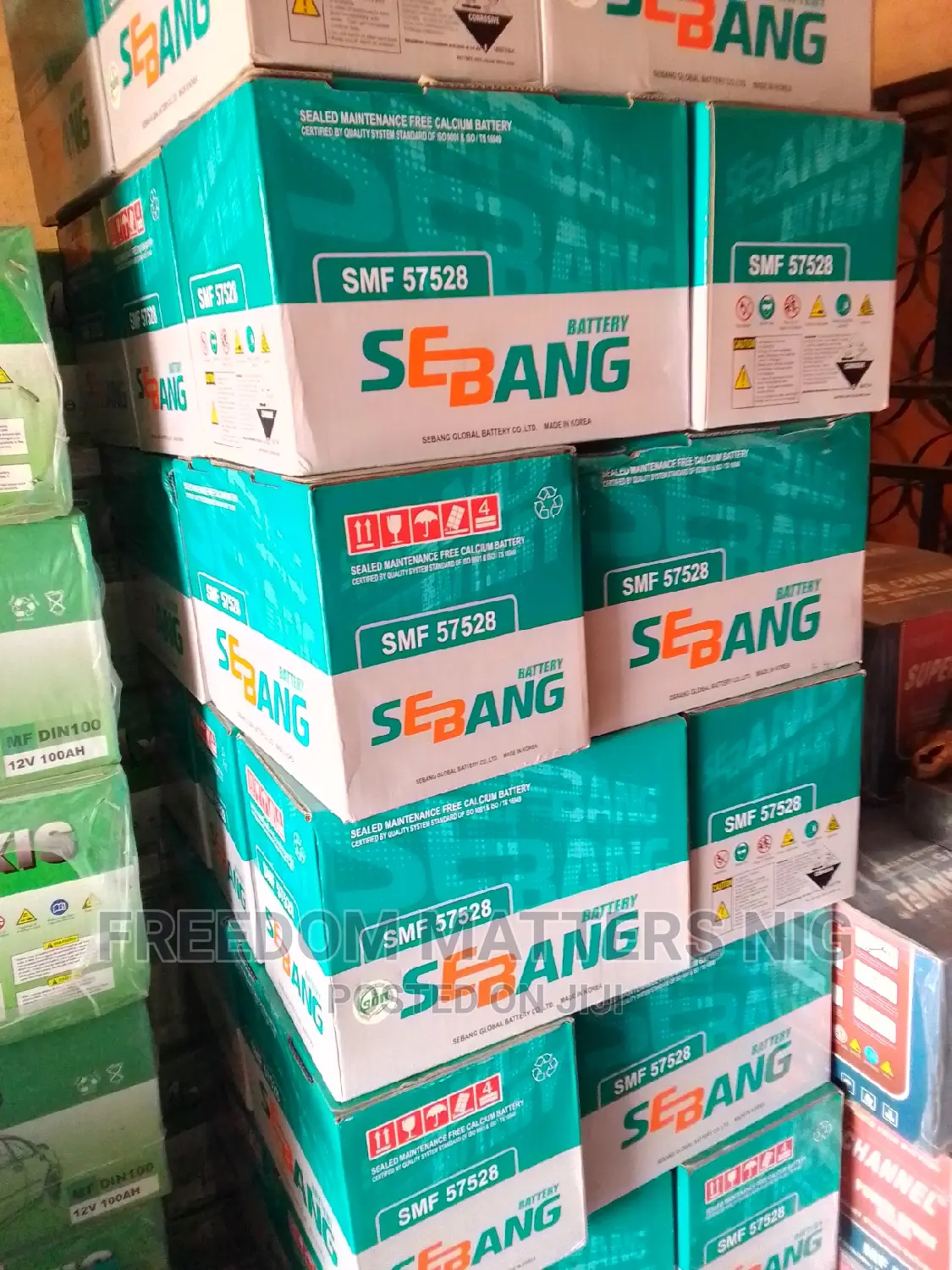 Original Korea Car Battery Lt