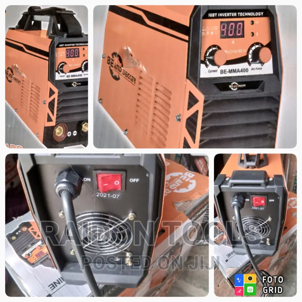 Inverter Welding Machine Mma 400 Bee and Decker