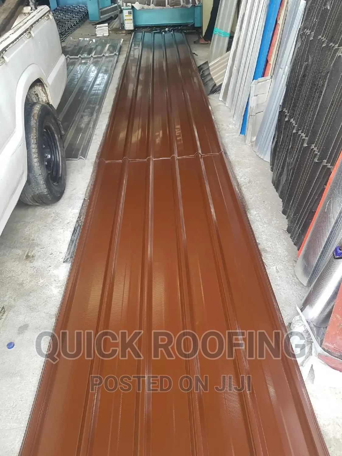 Anti-Rust Long Span, Metcoppo and Step Tiles Aluminium