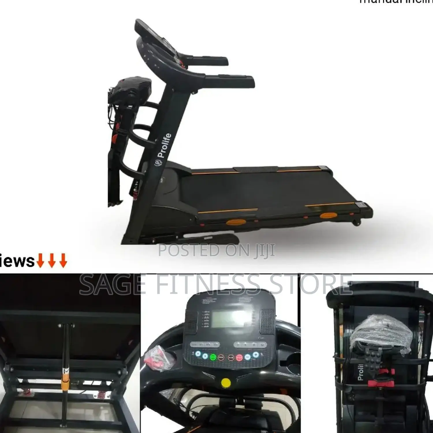 Manual Incline 3hp Treadmill