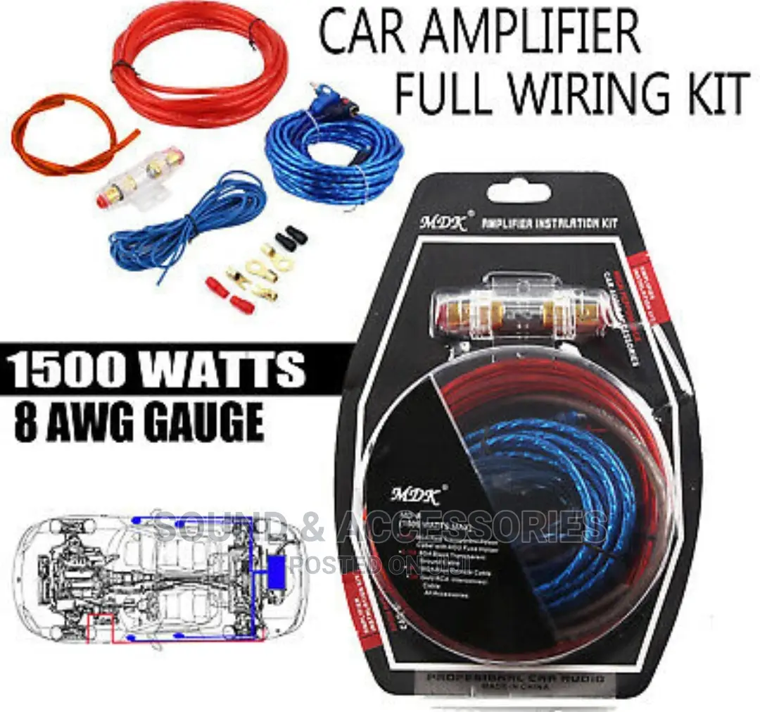 Car Amplifier Full Wiring KIT