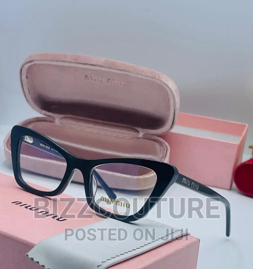 Original MIU MIU Eyewear Glasses Available in Store