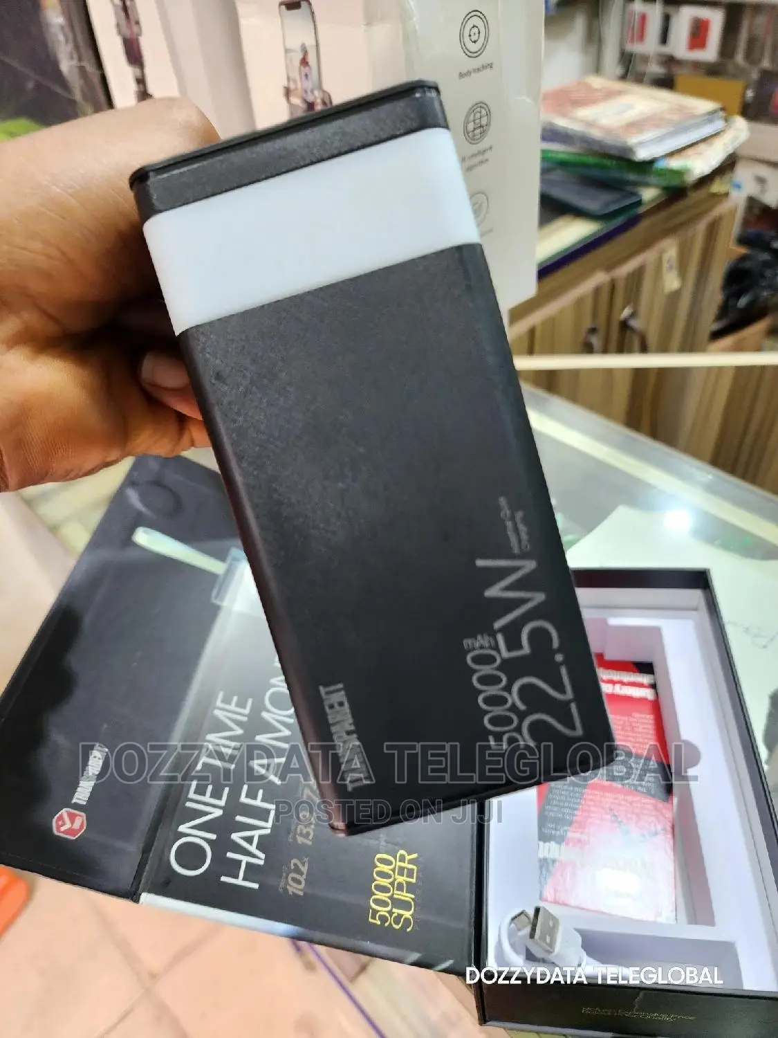 Transparent Pd Power Bank Typec - 50000mah - 22.5w