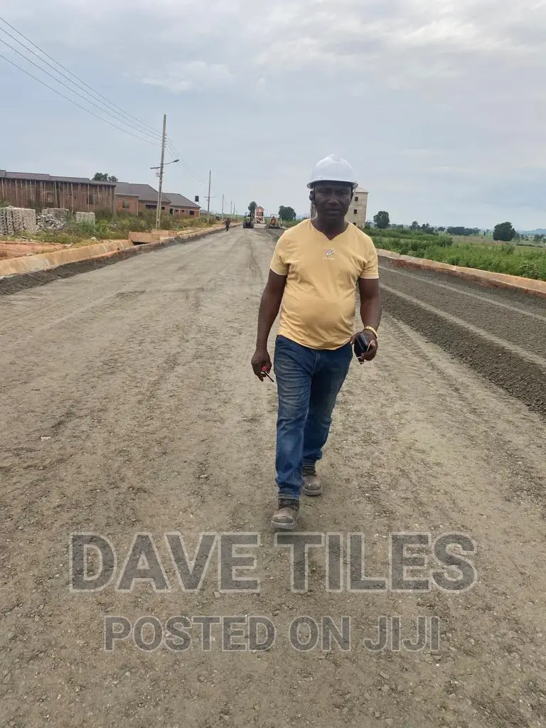Concrete Road Pavement and Filling Station