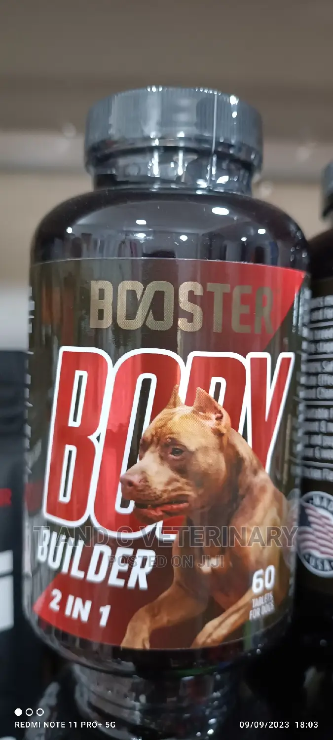 Booster Body Builder Dog Supplement Multivitamin 60tabs