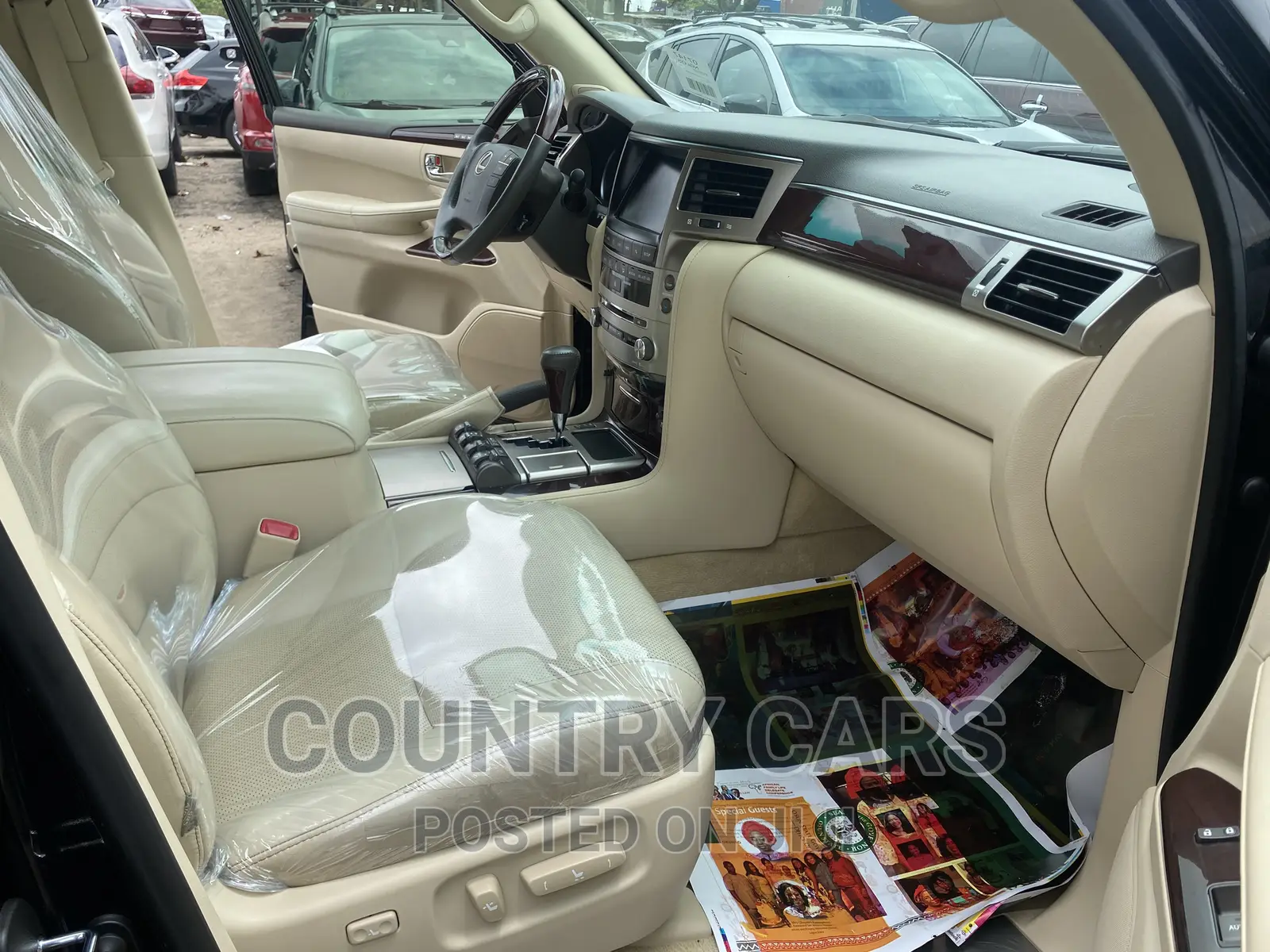 Lexus LX 570 AWD 2015 Black