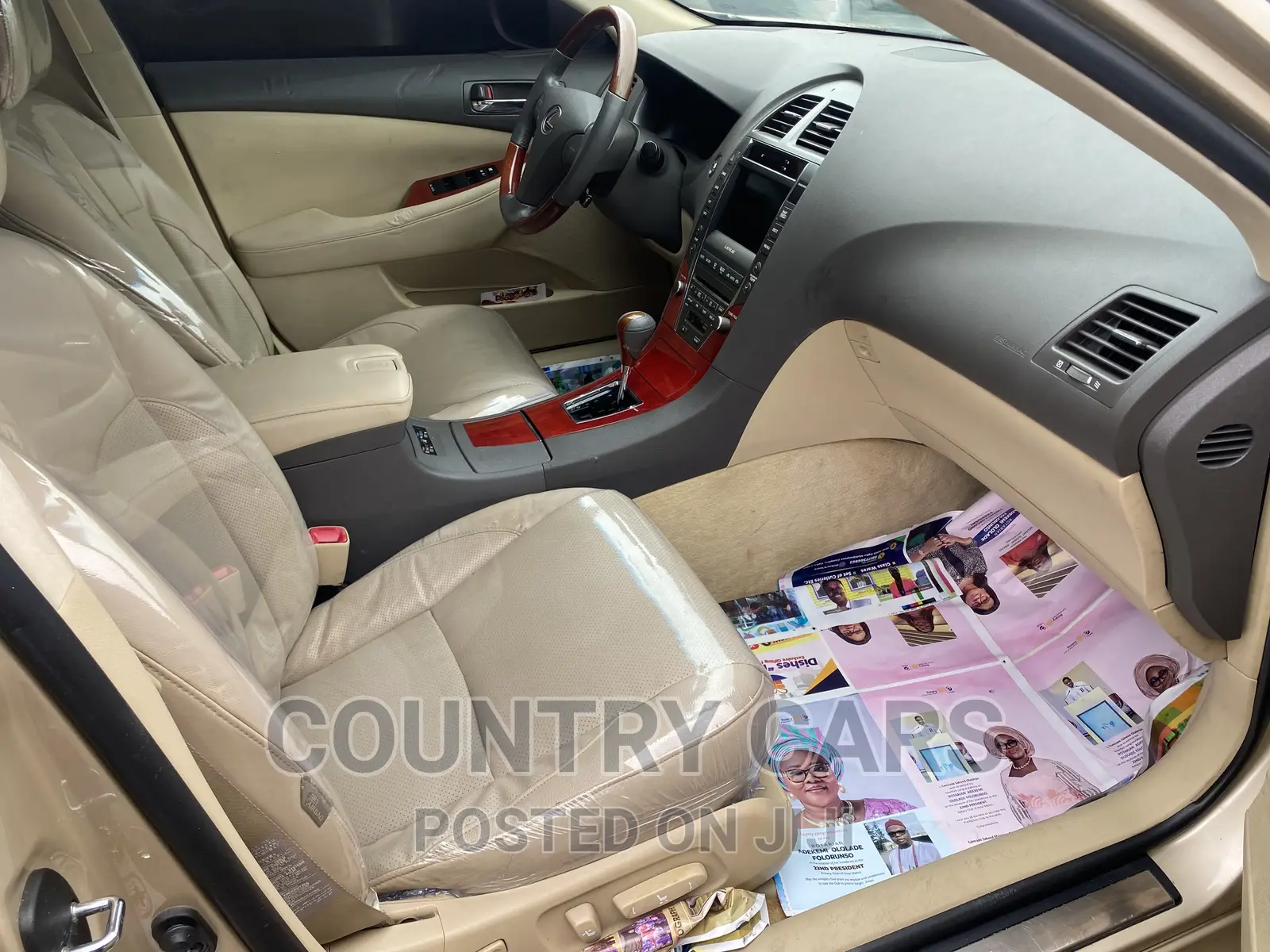 Lexus ES 350 2009 Gold