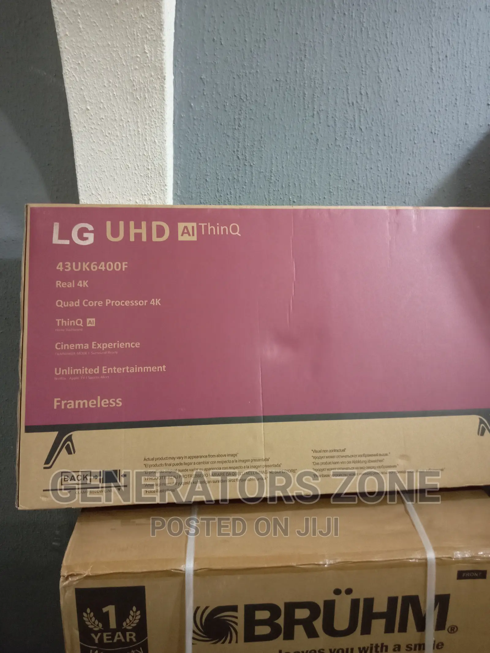 LG 43 Smart TV +43uk6400f