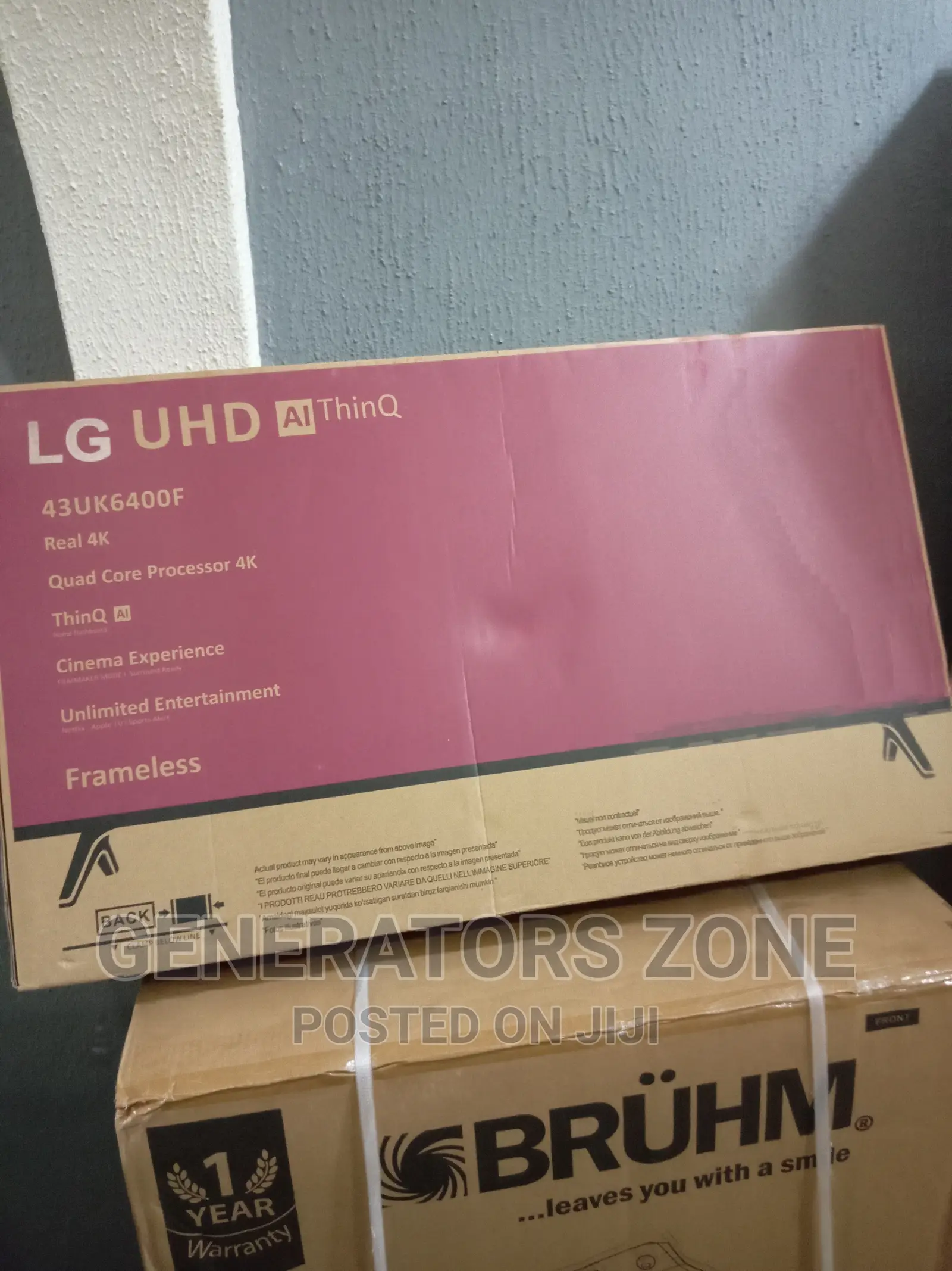 LG 43 Smart TV +43uk6400f