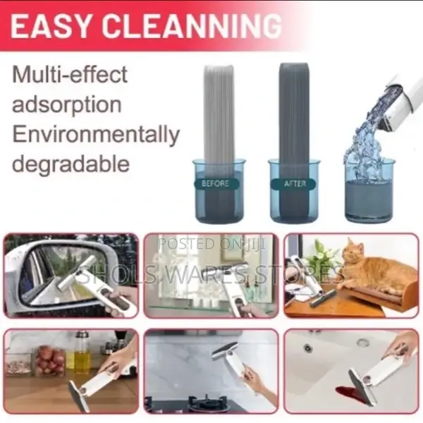 Mini Mop Brush Scrub- Glass Wipes