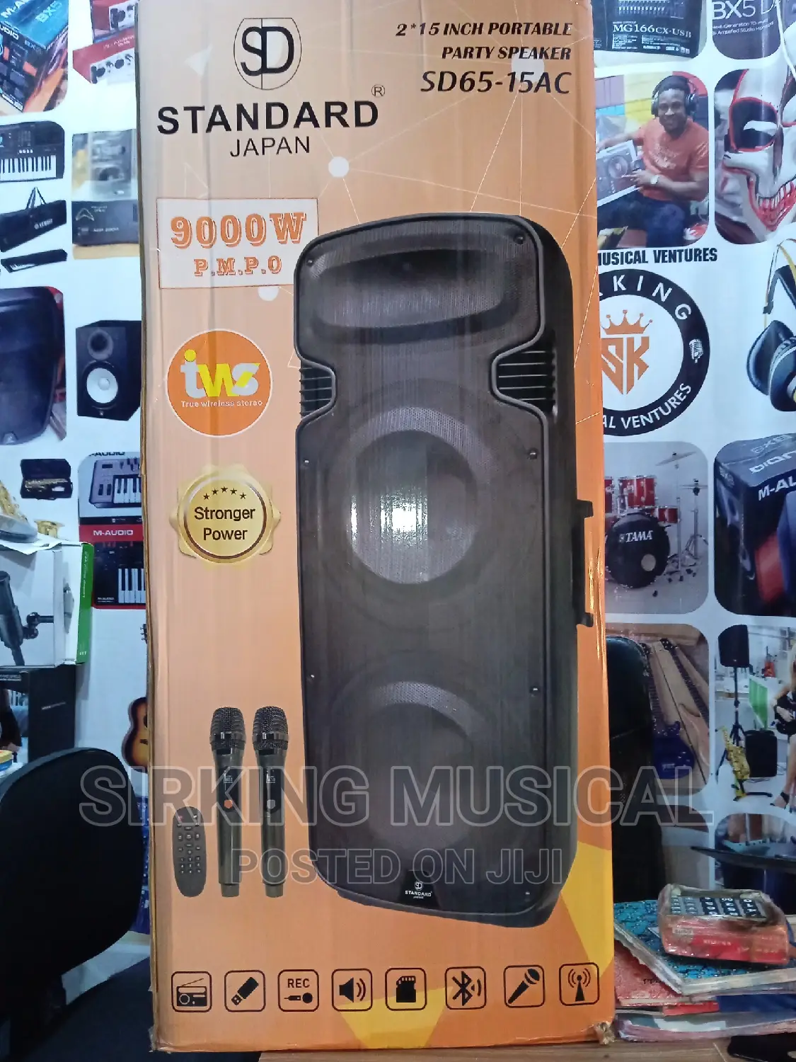 Standard Japan 9000watts Pa System Double Stronger Power