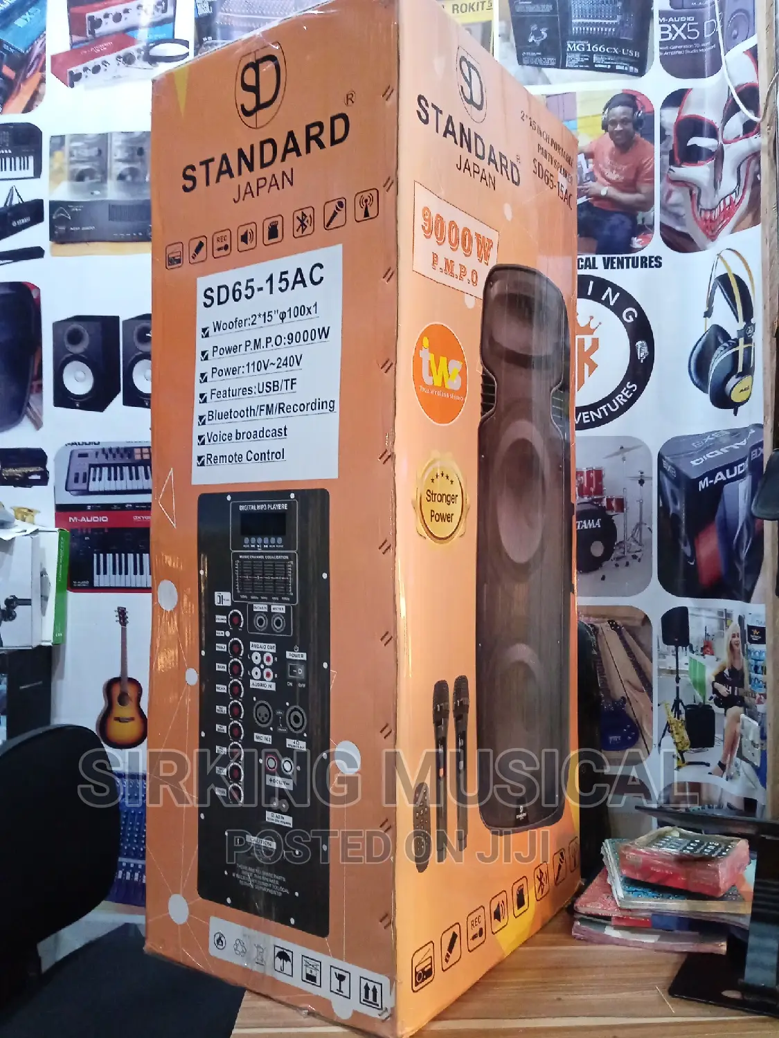 Standard Japan 9000watts Pa System Double Stronger Power
