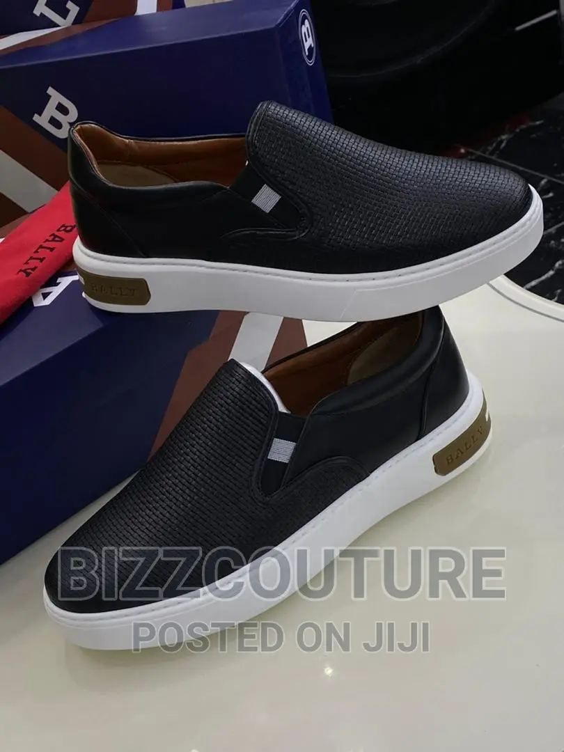 Original BALLY Slip-on Sneakers Available in Store