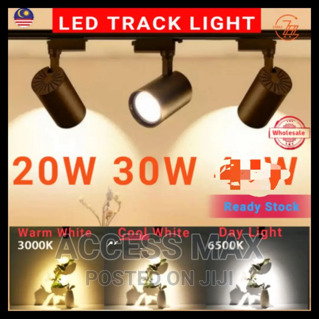 40watt Led Track Light ( 4in1 With The Rail)