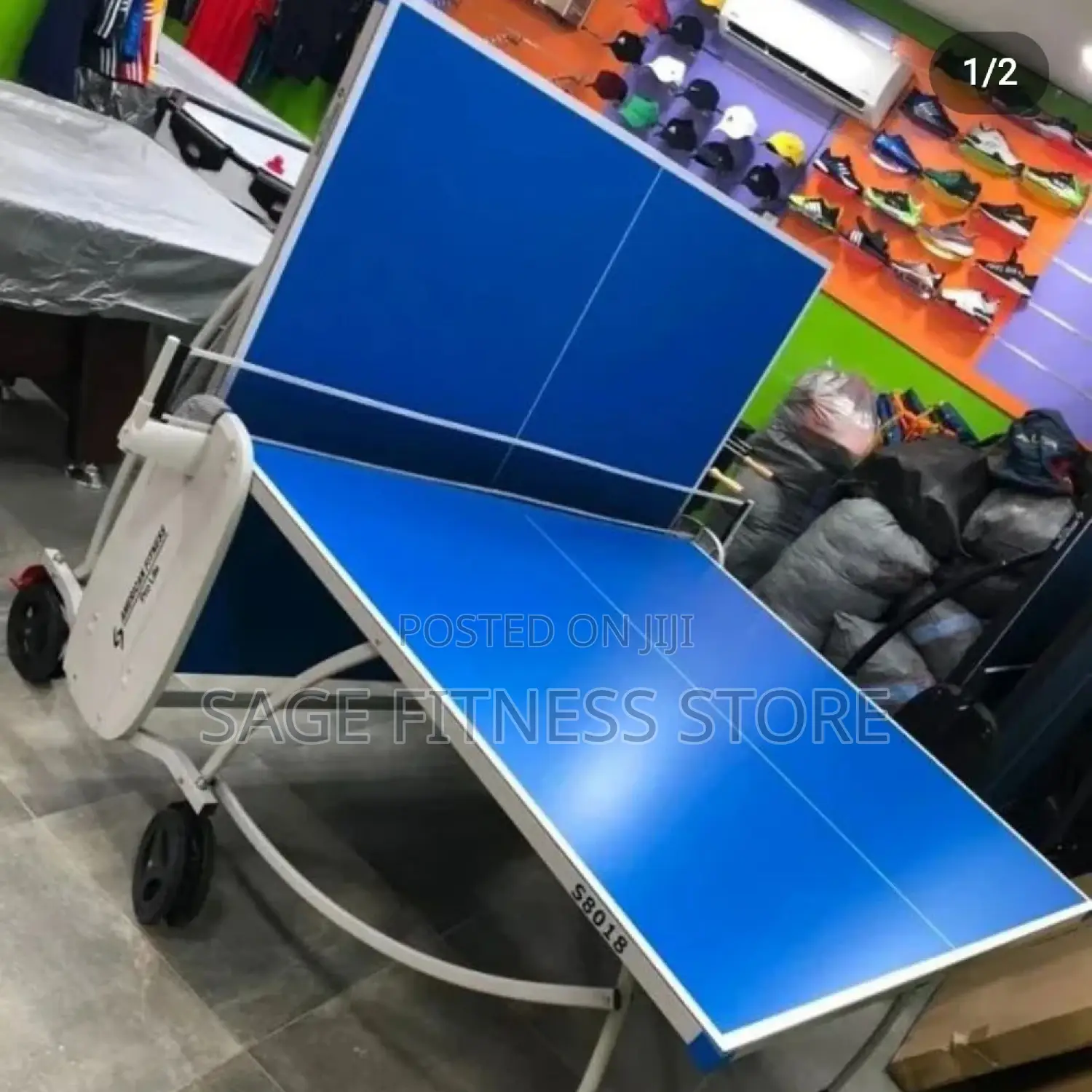 Super Max PRO Water Resistant Table Tennis Table (Big Tire)