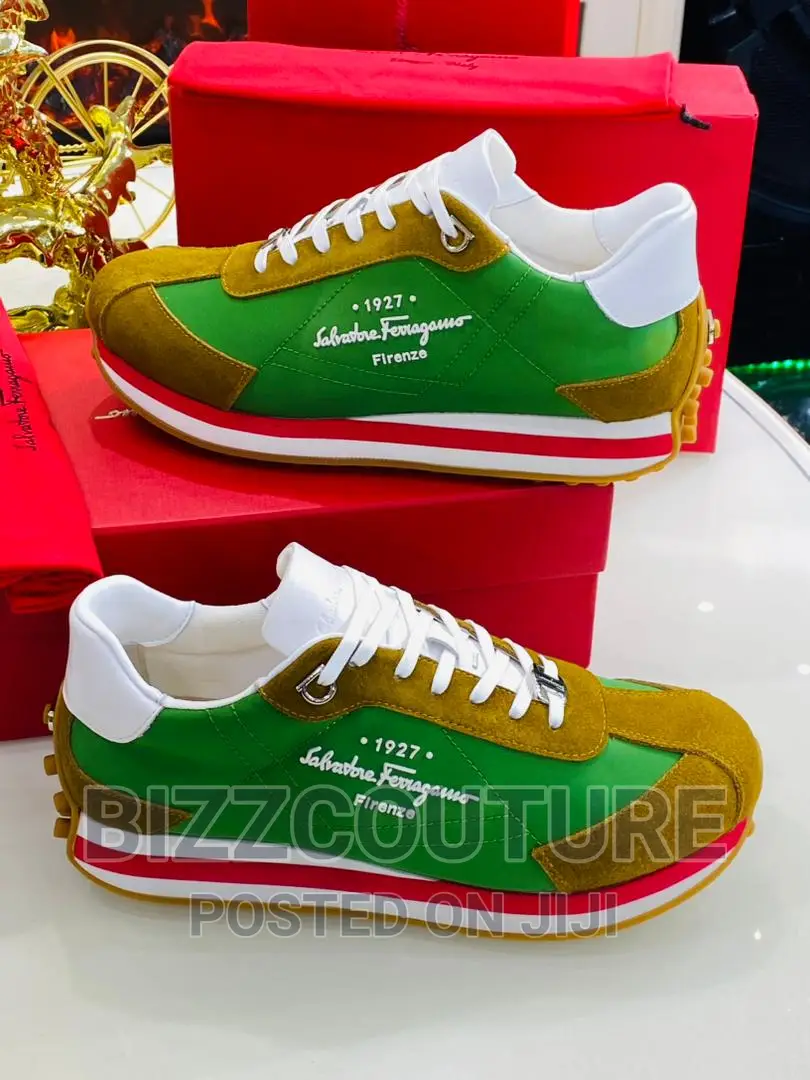 Original SALVATORE FERRAGAMO Sneakers Available in Store