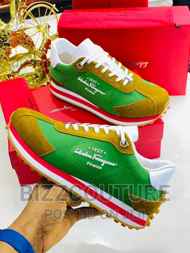 Original SALVATORE FERRAGAMO Sneakers Available in Store