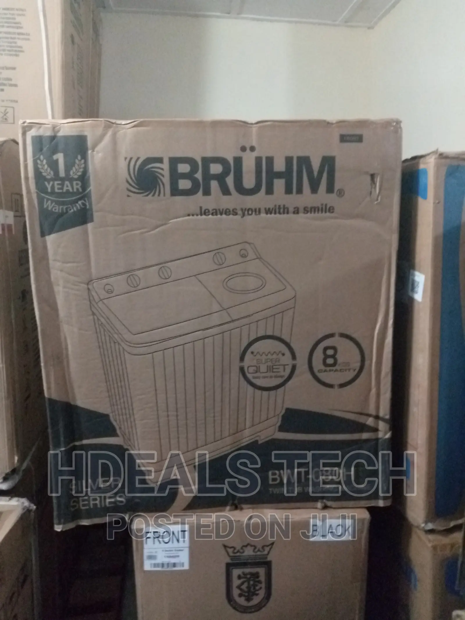 World Selling Bruhm 8kg Twin Tub Washing Machine