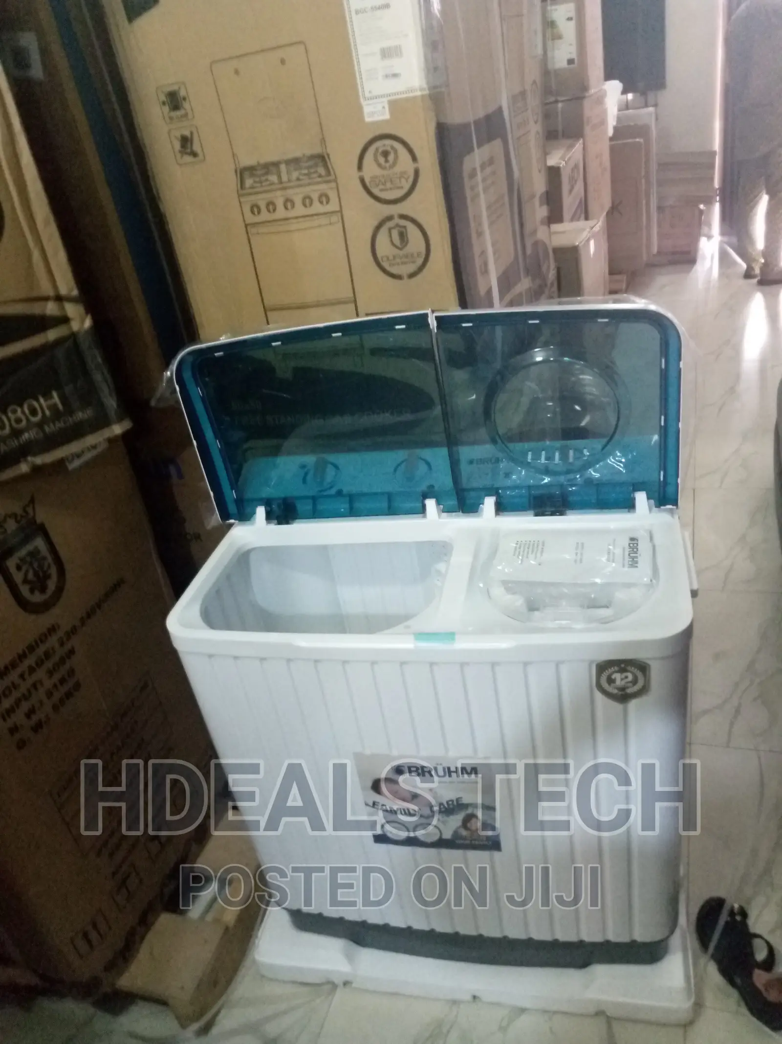 Luxuery Bruhm 8kg Twin Tub Top Loader Washing Machine