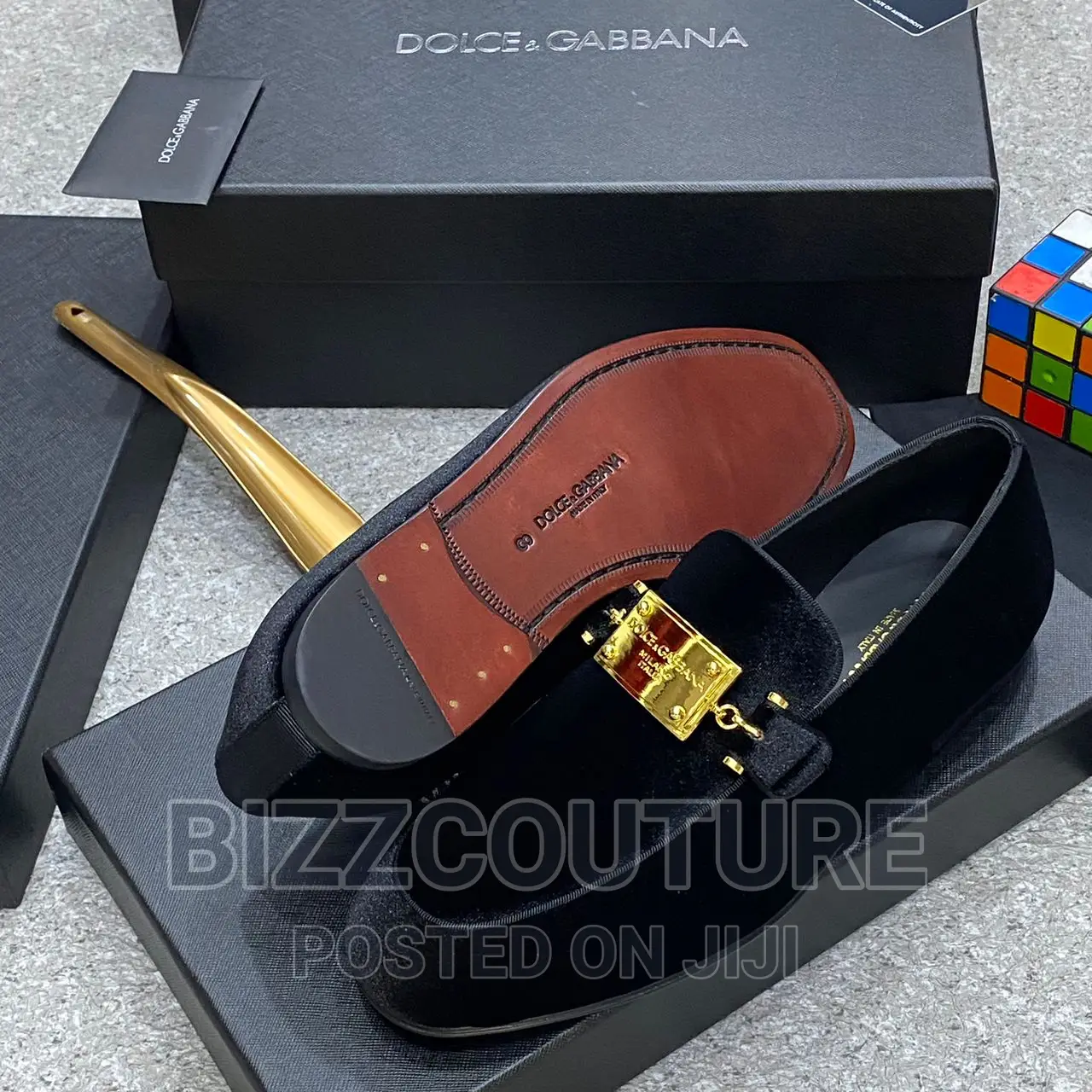 Original Italian DOLCE GABBANA Loafers Available in Store