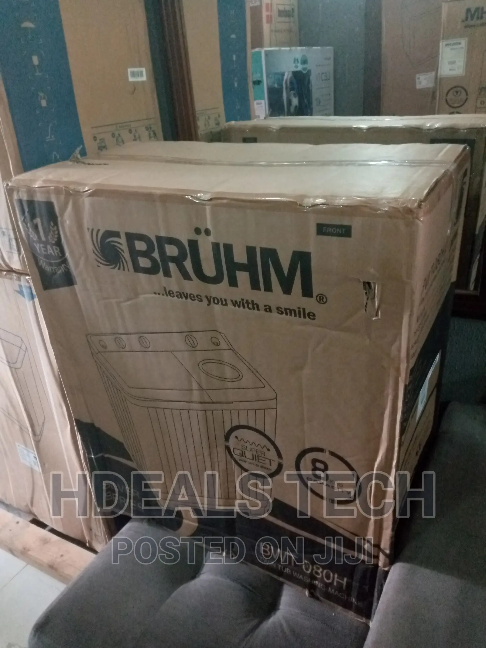 Durable Bruhm 8kg Twin Tub Washing Machine
