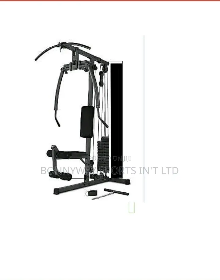1 Station Multy Gym Set With Padded Cover