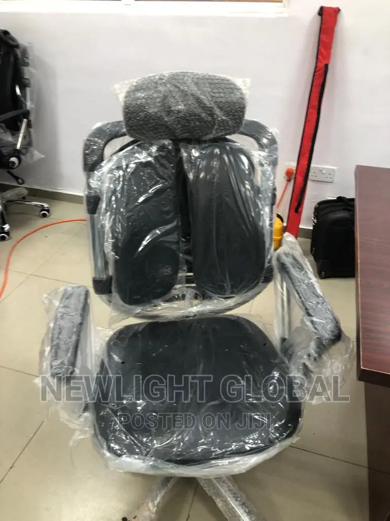 Office Ergonomic Chair Swivel (100% Back Pain Support Chair)