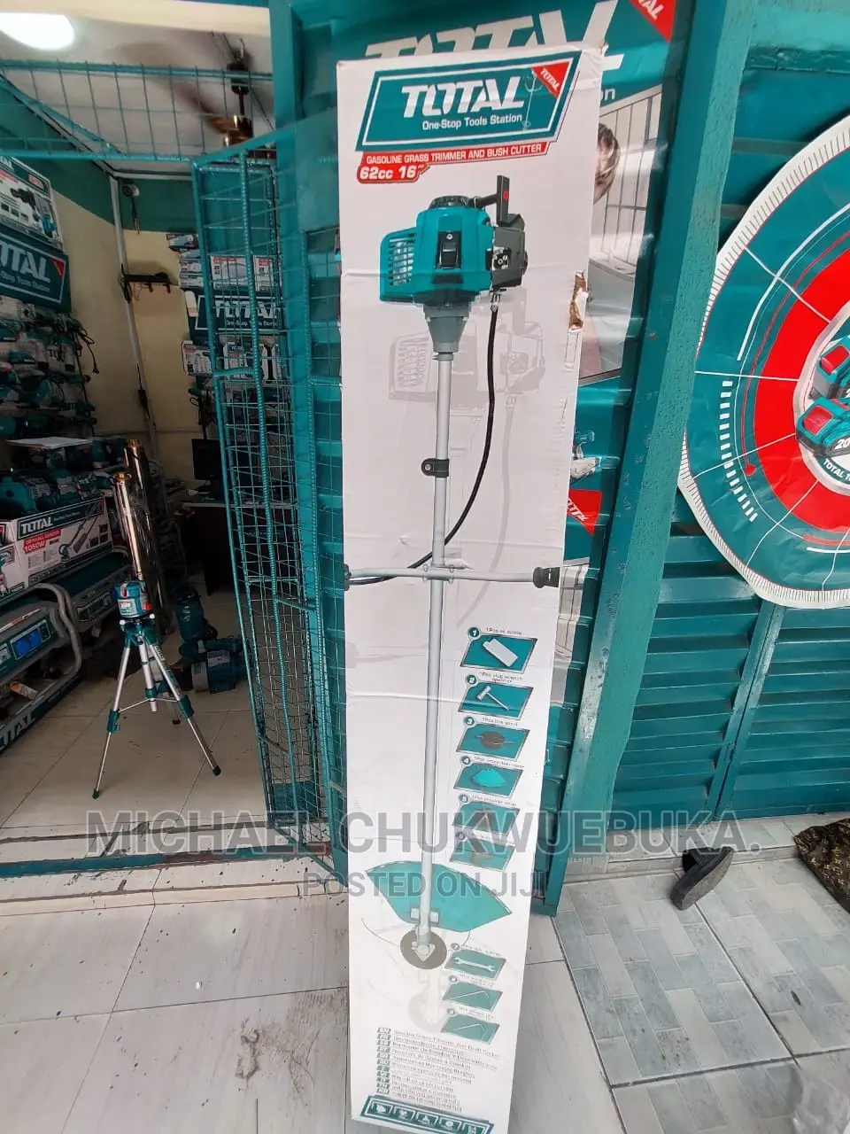 Total Gasoline Brush Cutter Machine