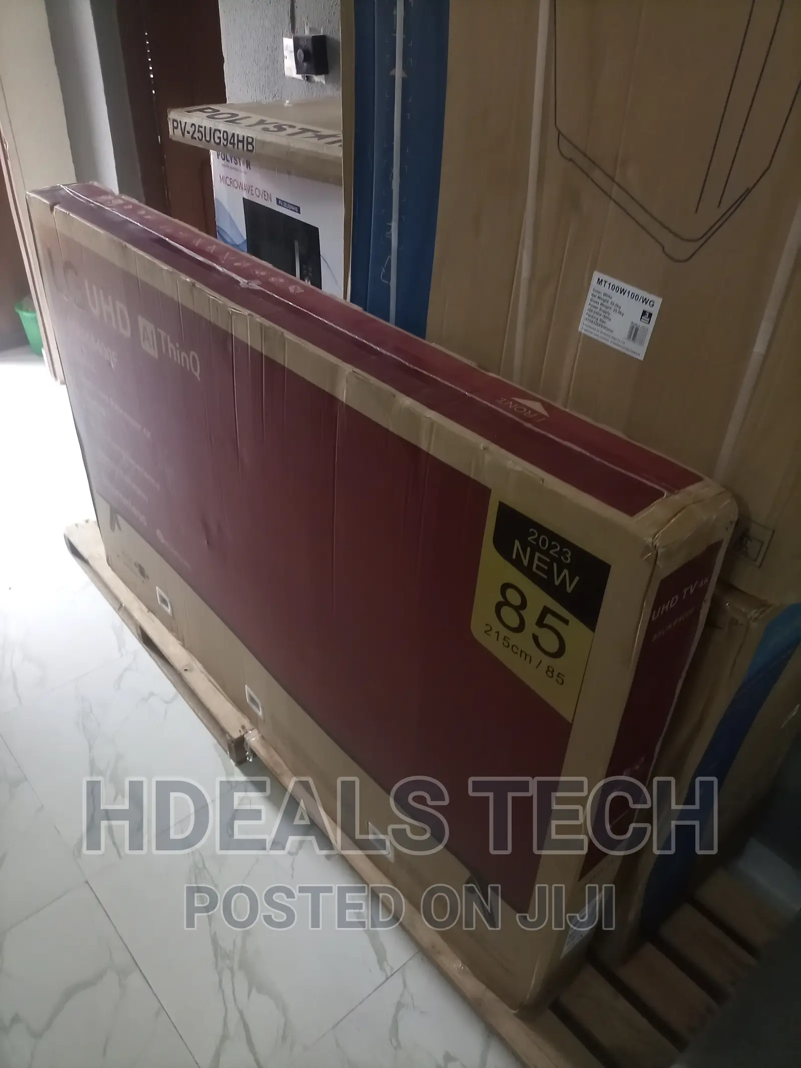 Brand New LG 85 Inches Smart Frameless TV With Bluetooth