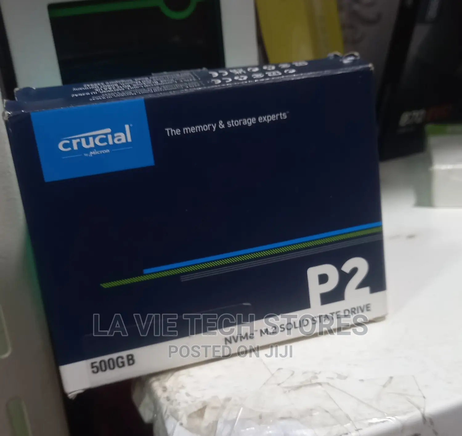 Crucial P2 500gb 3d Nand Nvme Pcie M.2 SSD