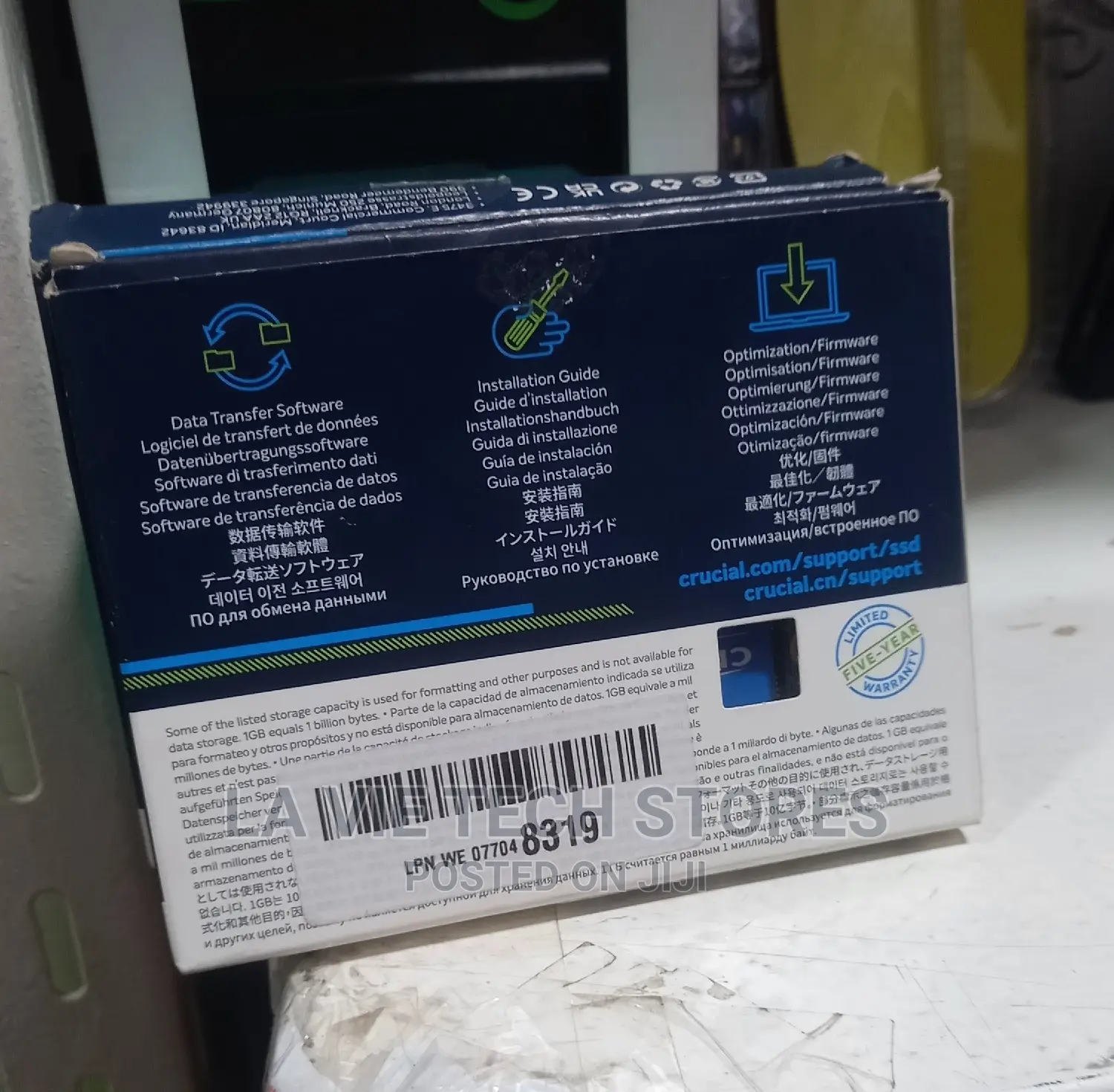 Crucial P2 500gb 3d Nand Nvme Pcie M.2 SSD