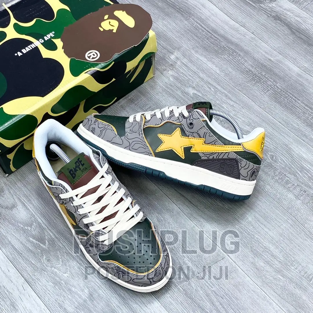 A Bathing Ape Bape Sk8 Sta Sneakers