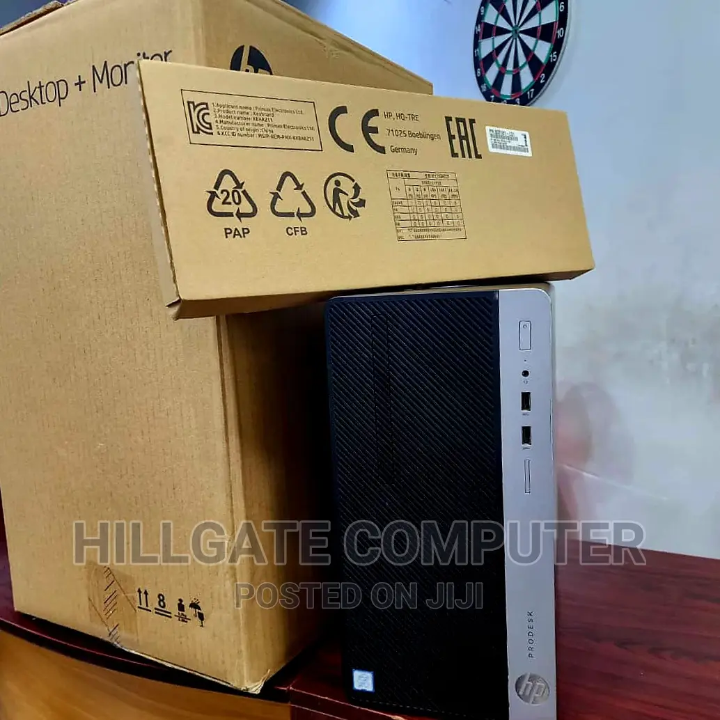 New Desktop Computer HP ProDesk 400 G5 4GB Intel Core I5 HDD 1T