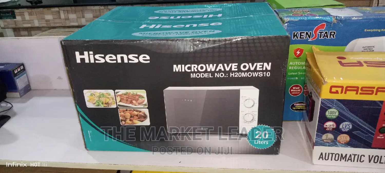 Hisense 20l Microwave White Color