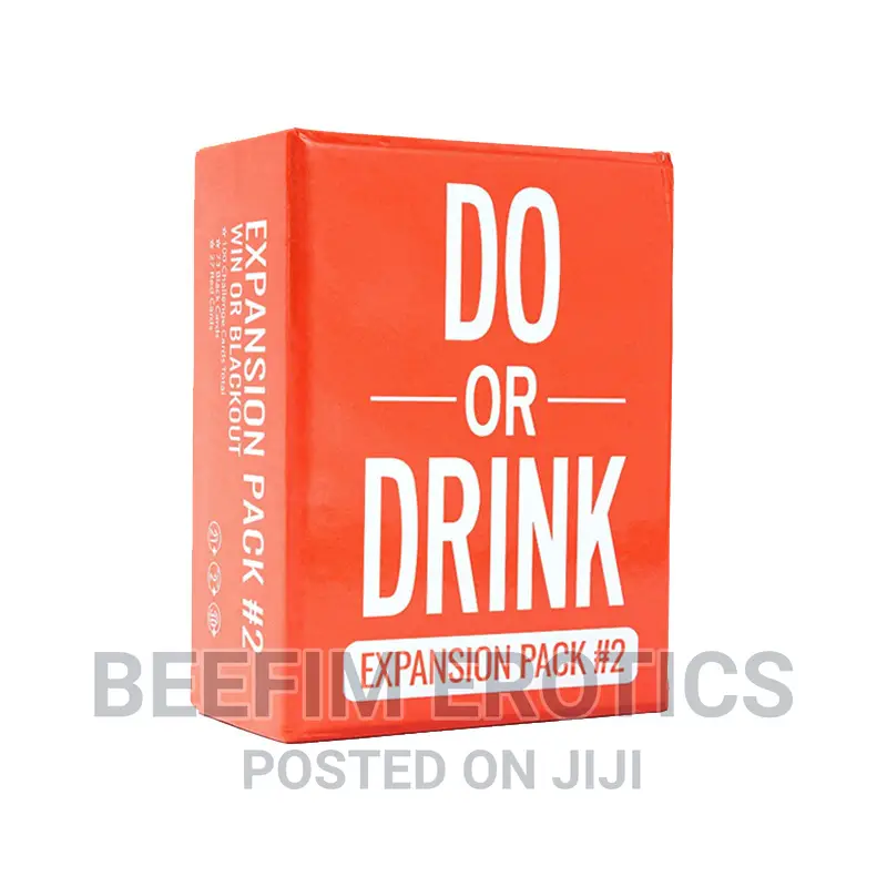 DO or DRINK Game Card Expansion Pack#2