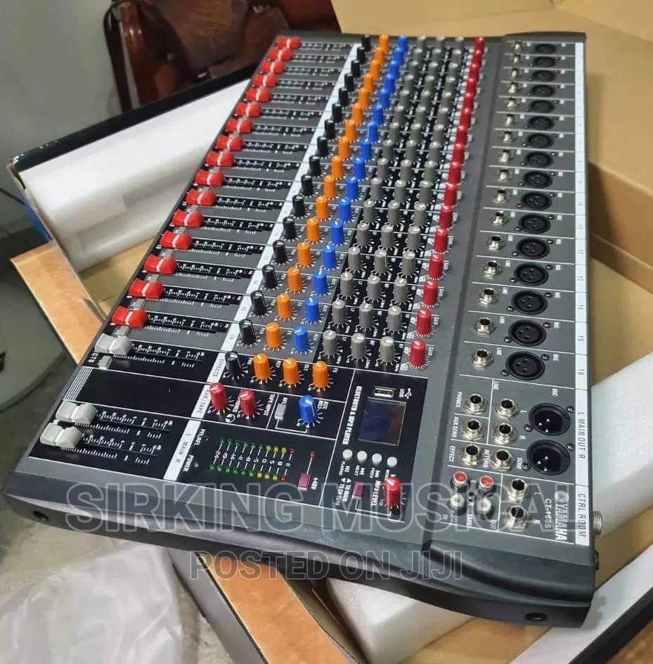 Yamaha CT-16OS, 16 Channels Mixer With Bluetooth and USB