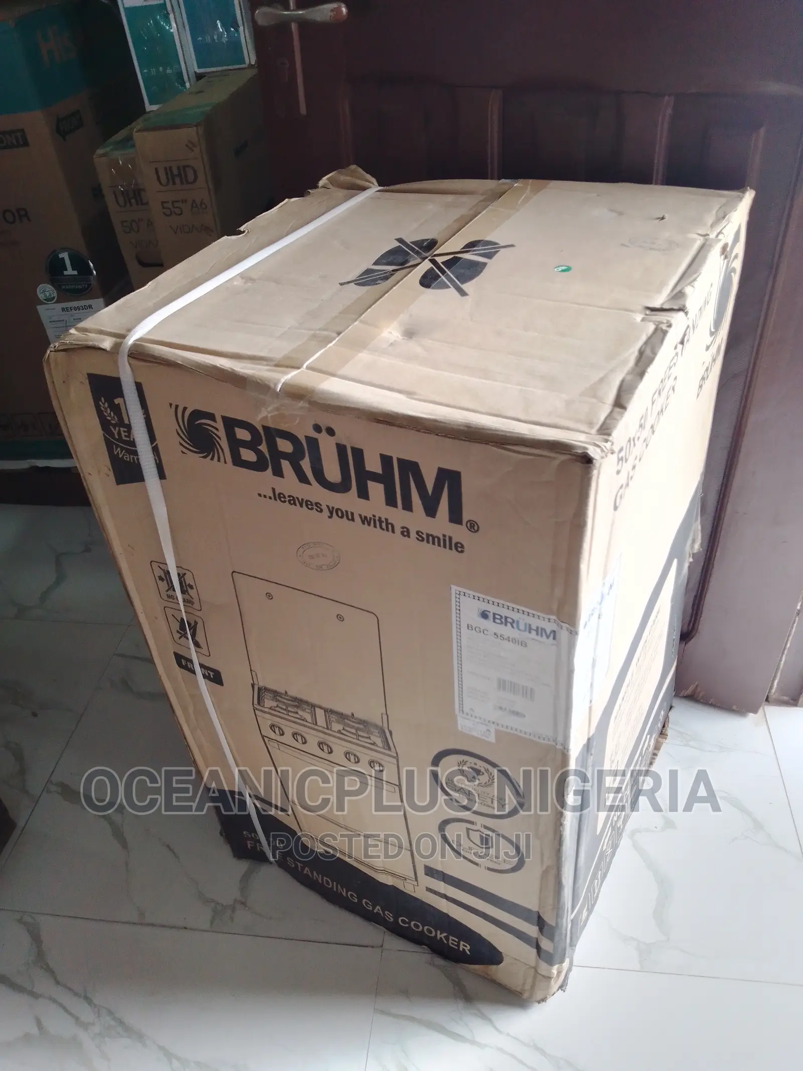 Bruhm 50/50 Gas Burner (4gas) Bgc5540lb