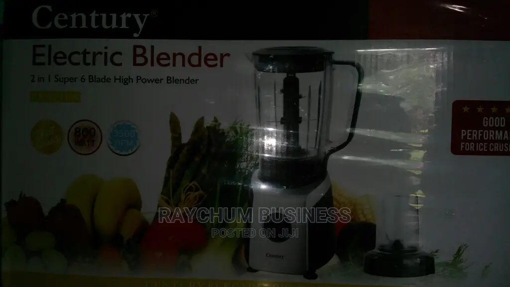 Century Blender 6 Blade With 800watts.Suitble in Ice Block