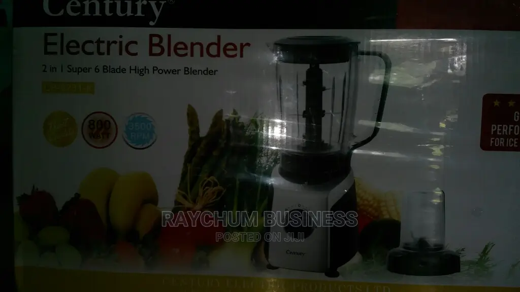 Century Blender 6 Blade With 800watts.Suitble in Ice Block