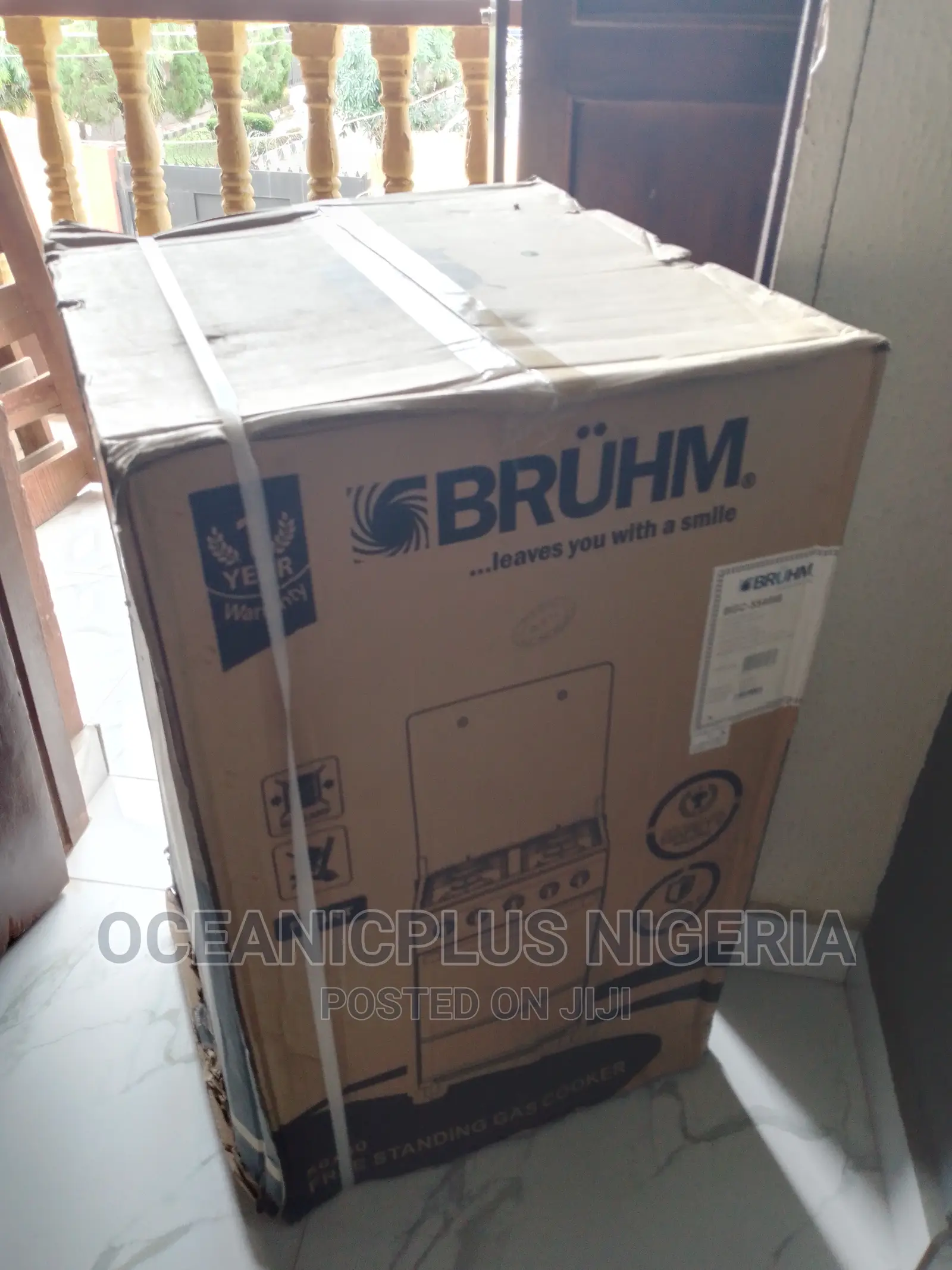 Best Selling Bruhm 4 Gas Burner With Oven BGC-5540ib