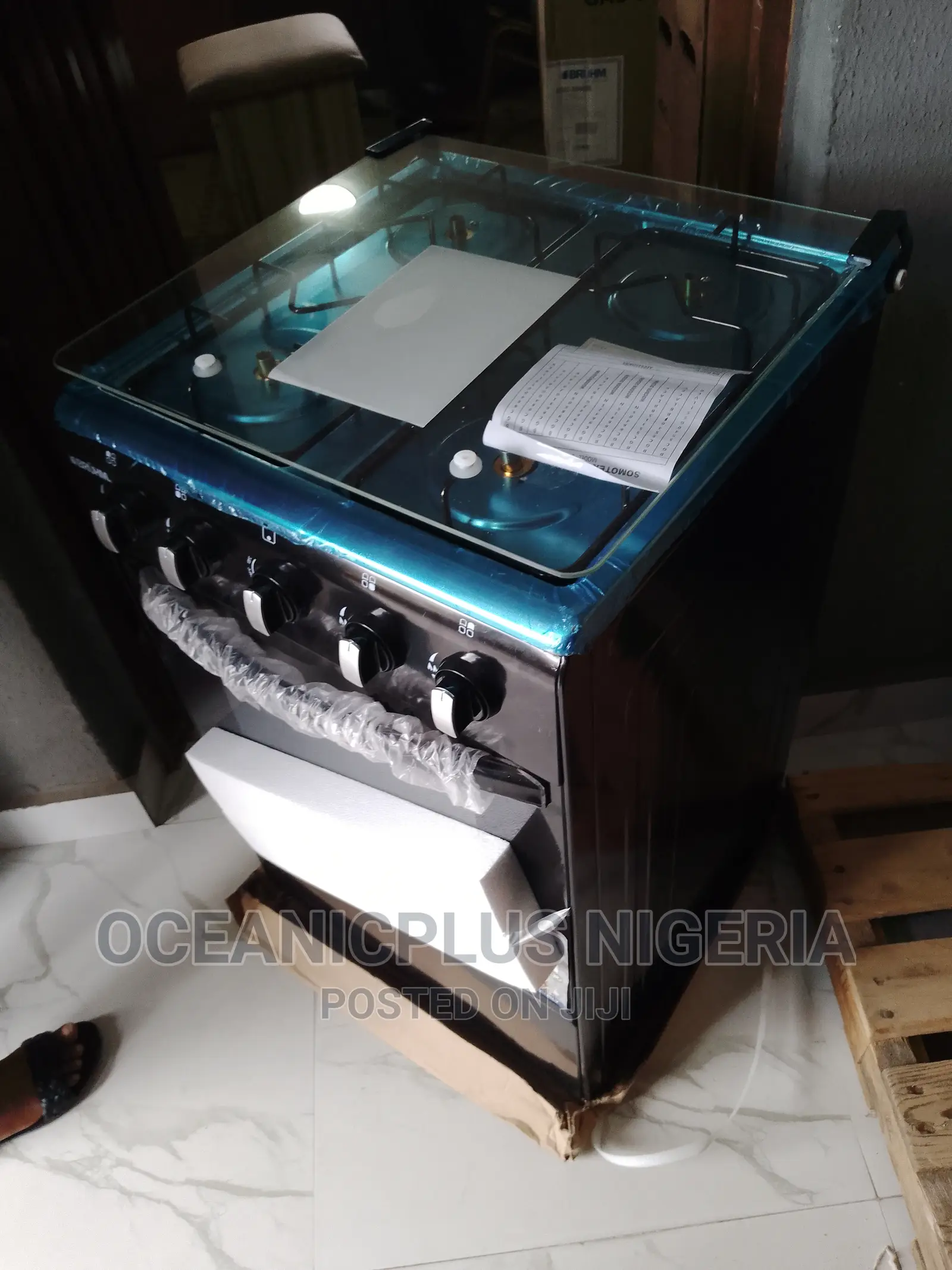 Very Strong Bruhm 4 Gas Cooker With Oven