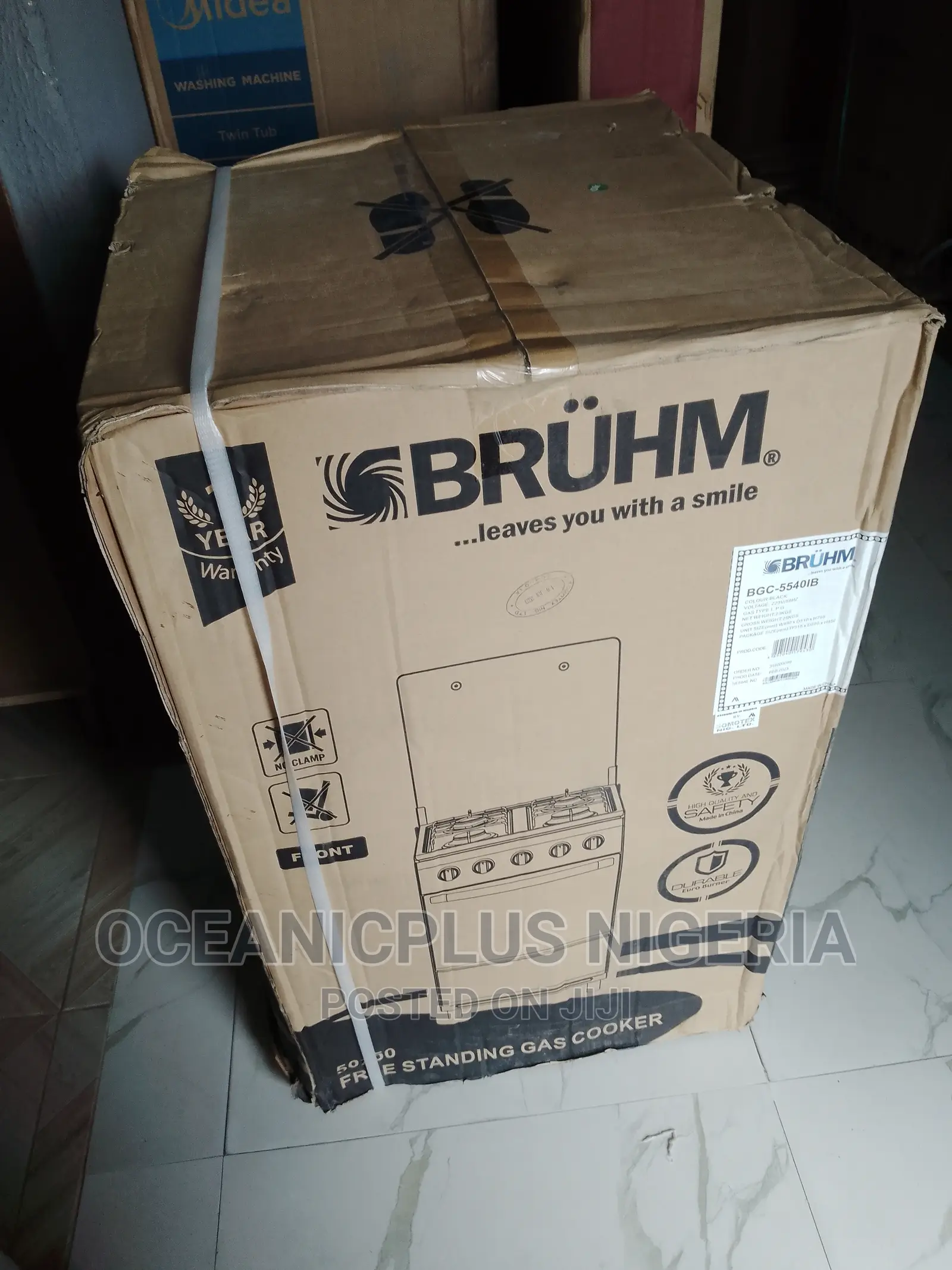 Best Bruhm 4 Gas Burner With Equisite Oven