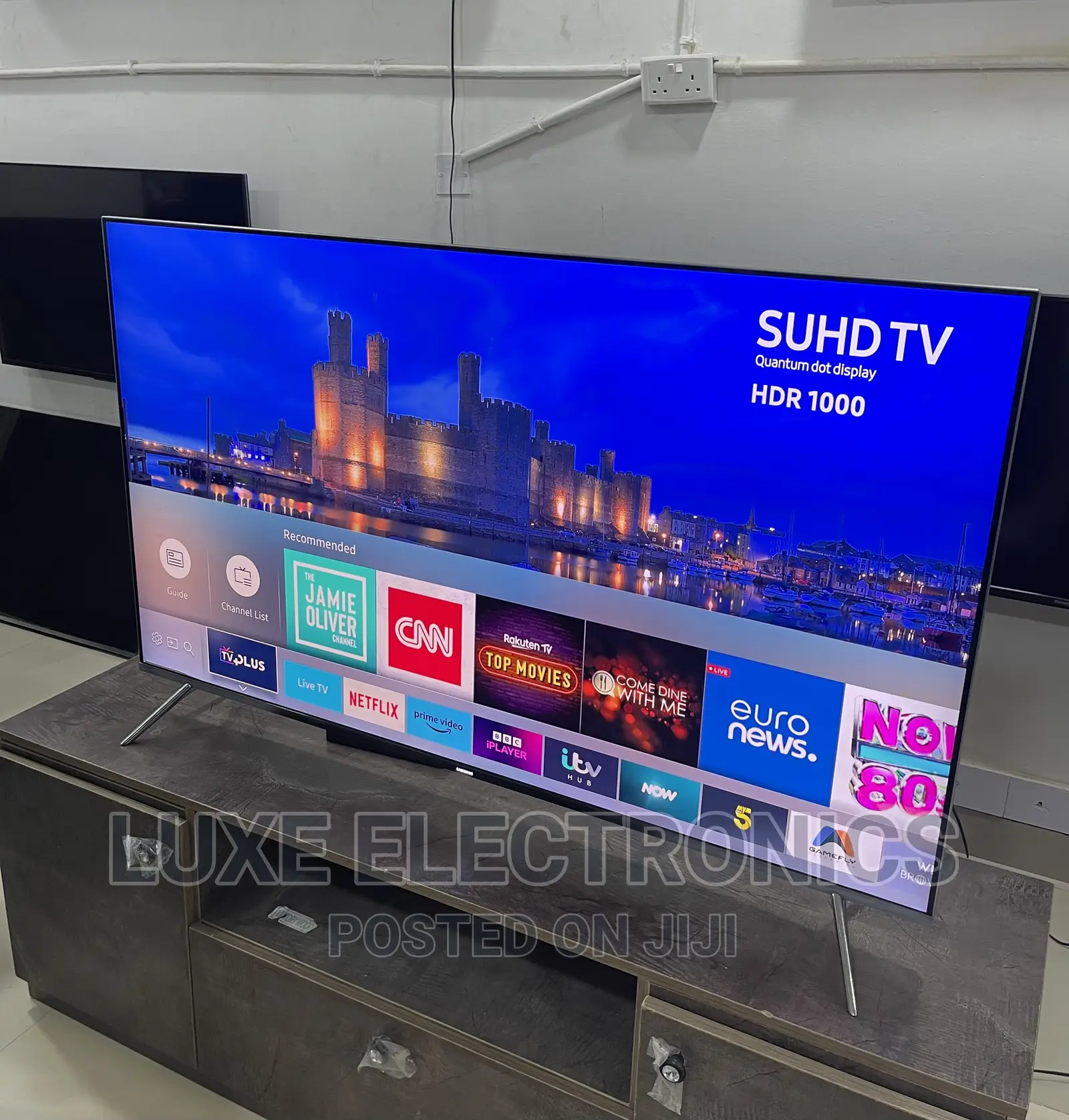 55 Inches Samsung SUHD Smart Tv With Connect Box