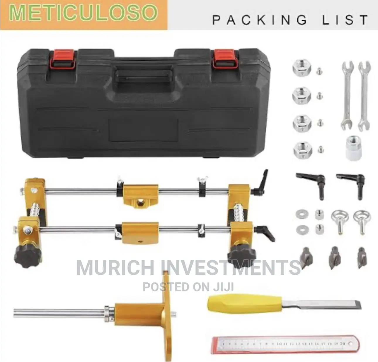Door Lock Hole Opener Kit, Lock Mortiser For Wooden Doors