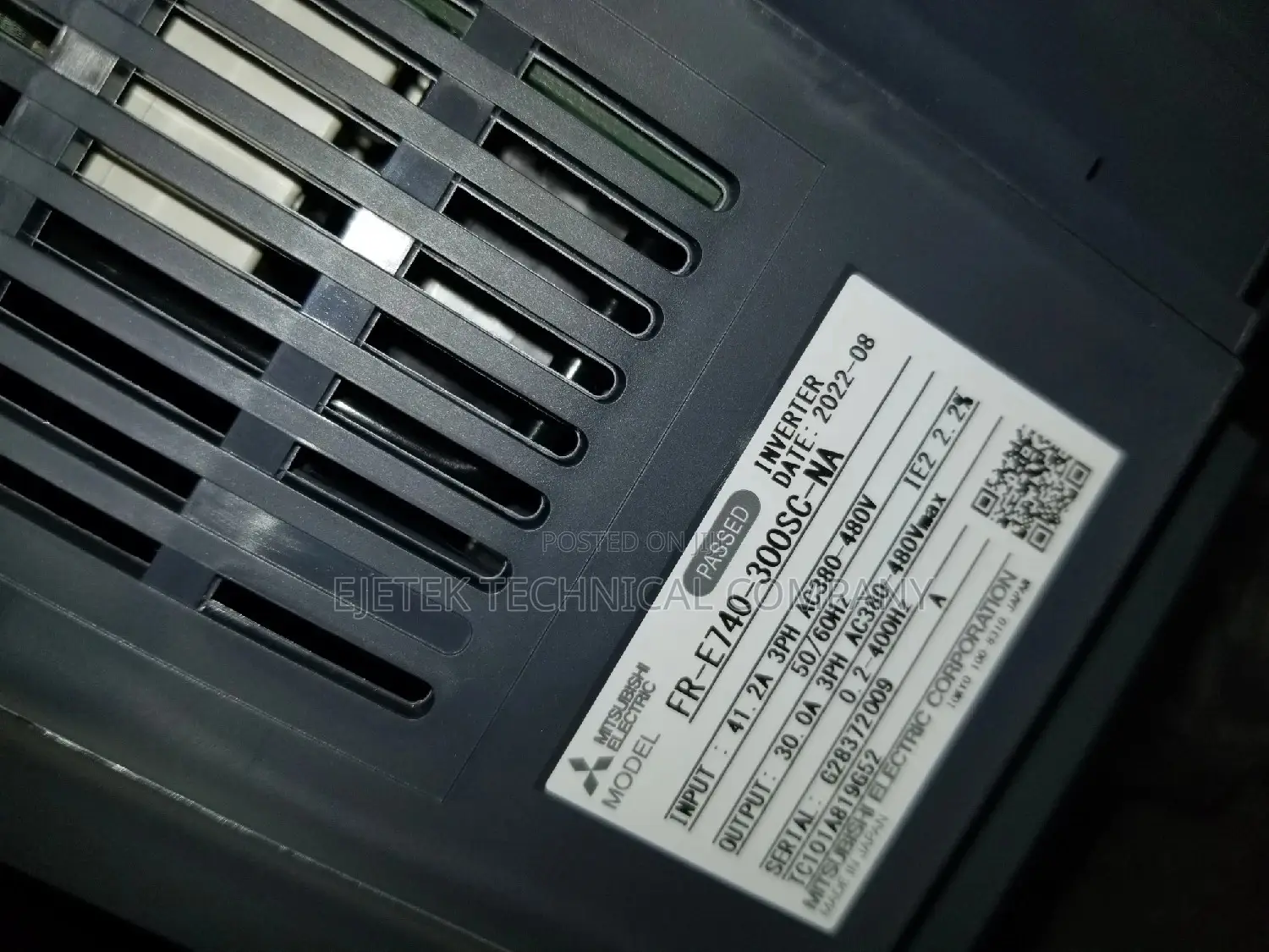 Mitsubishi 15kw/20hp Speed Control Inverter ( Vfd)
