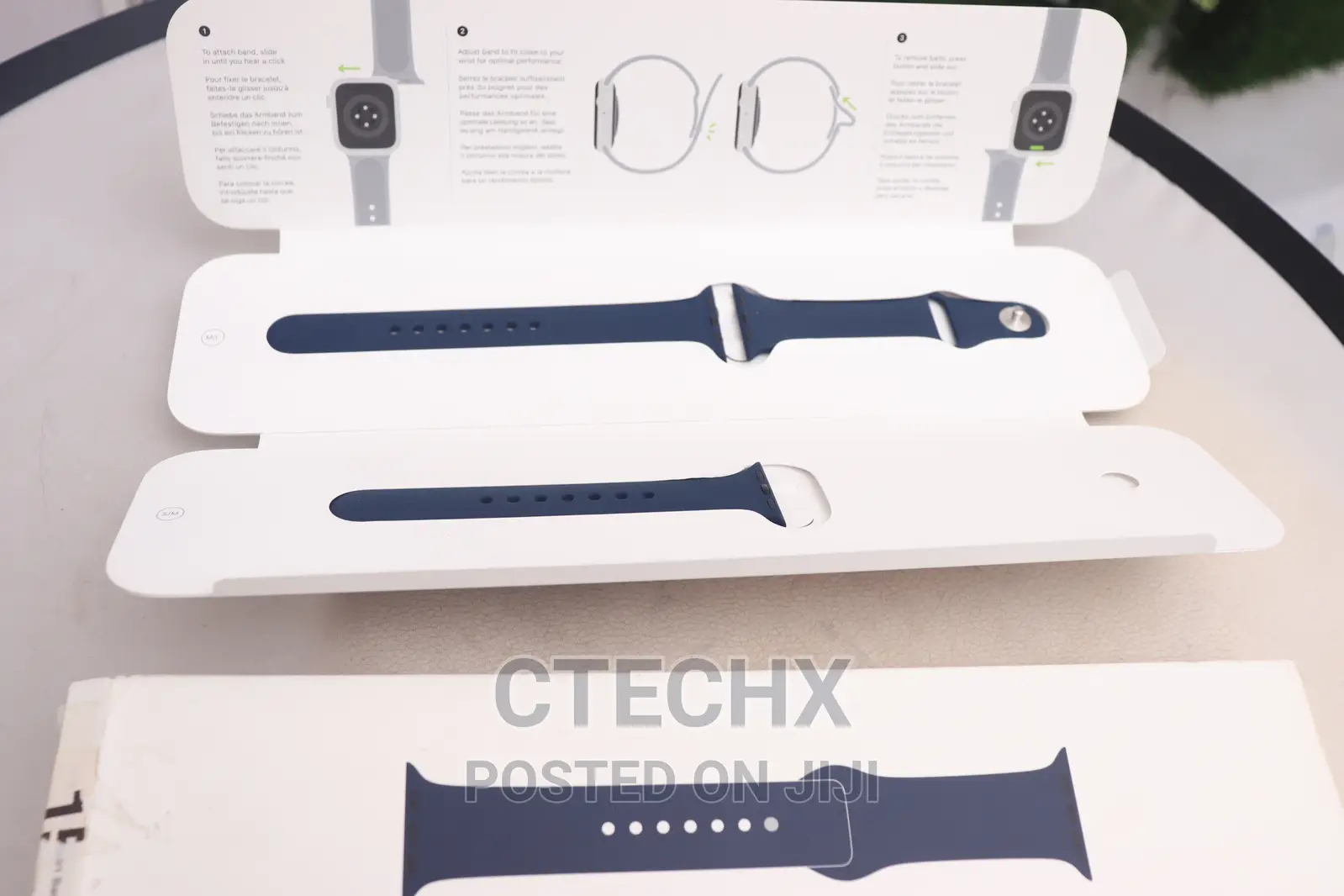 Apple Watch Band - Sport Band (44mm) Deep Navy Blue ,