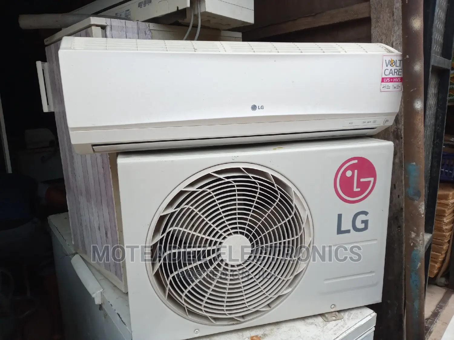 Foreign Used Lg 1.5hp Low Voltage Copper Condenser Ac
