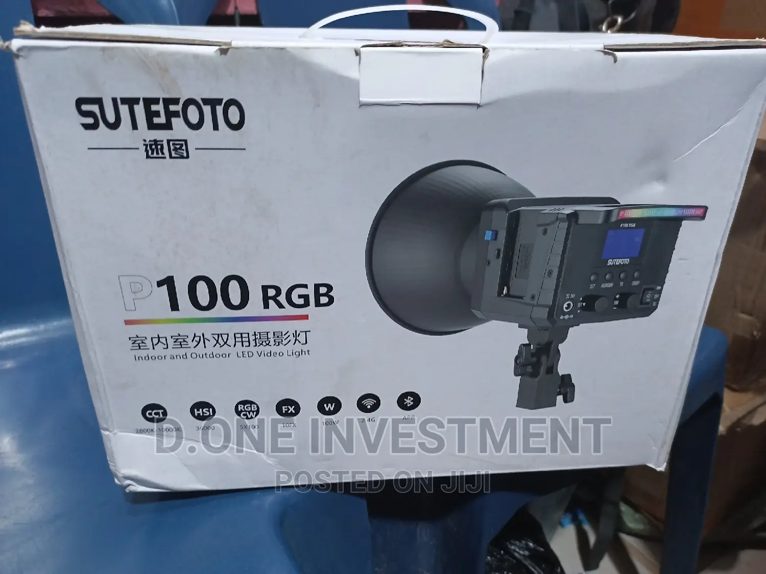 Sutefoto P100 RBG Full Studio Light
