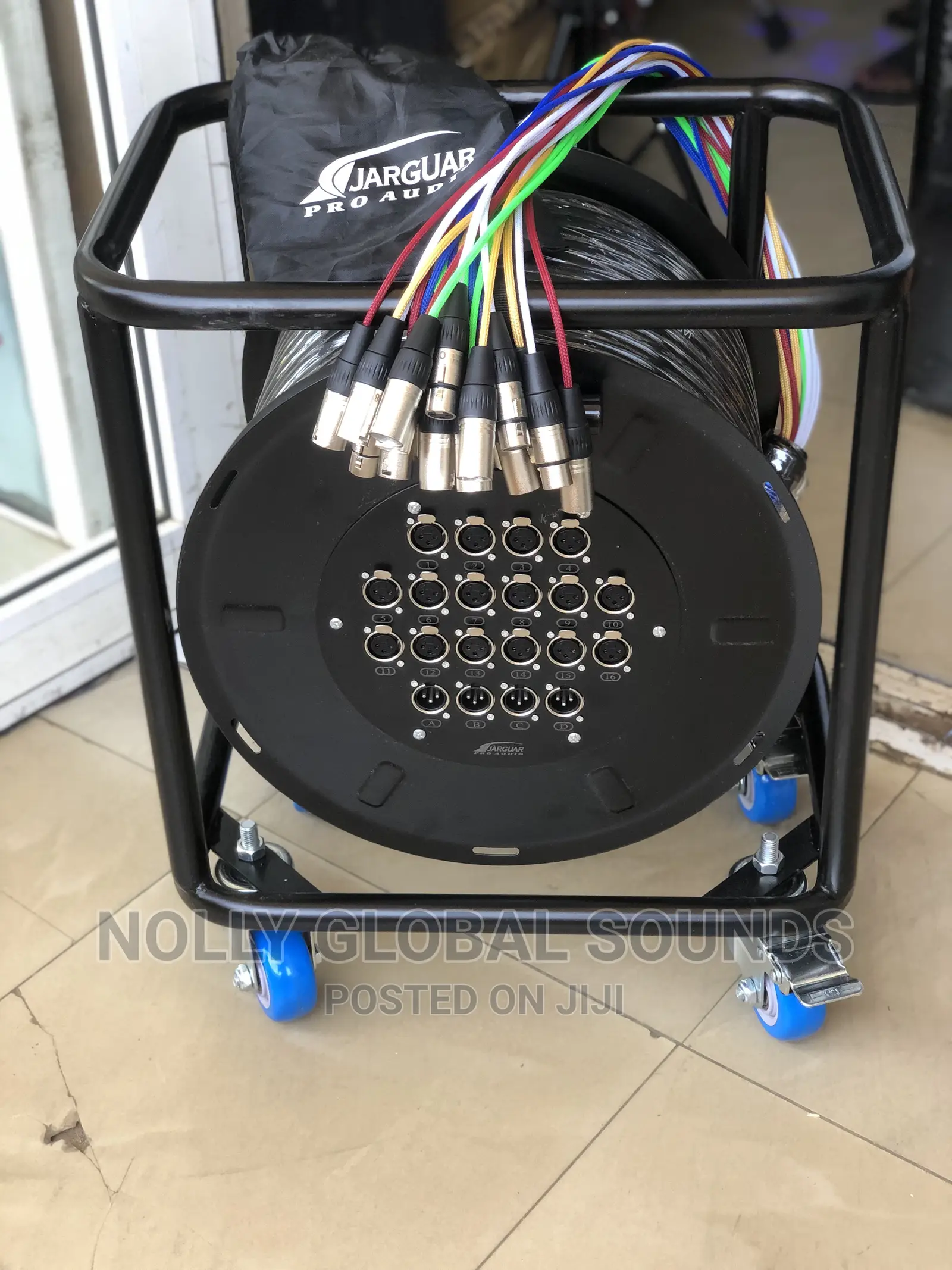 Jarguar 16 Channels 50 Meter Audio Link Rim Snake Cablel